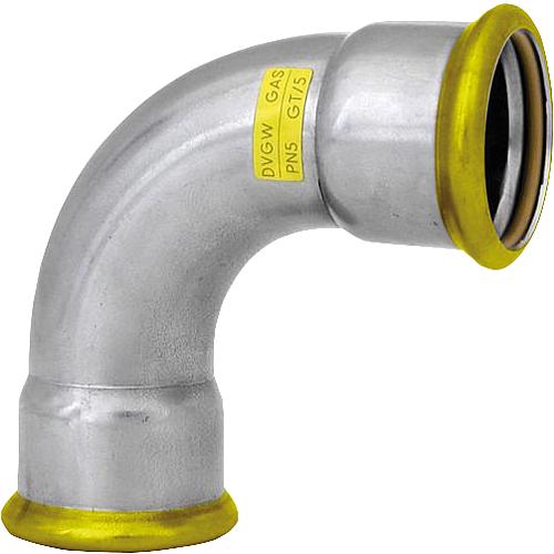 Raccords à sertir gaz inox (contour M)
 Standard 1