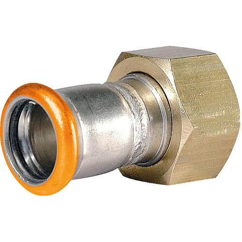 Raccord à sertir en inox 304 Contour M Raccord à vis Standard 1