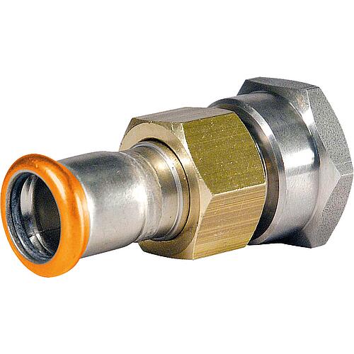 Raccord à sertir en inox 304 Contour M Raccord droit Femelle Standard 1