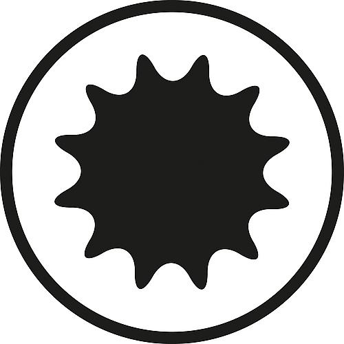 Jeu de clés à douille 1/4", métrique, 58 pièces Piktogramm 7