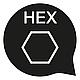 Kit de forets spiralés heller® 0398 LEWIS, tige HEX  hexagonale