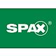 SPAX® vis à bois, ø filetage d1: 10,0 mm, ø tête : 25,0 mm, emballage standard, pointe 4CUT Logo 1