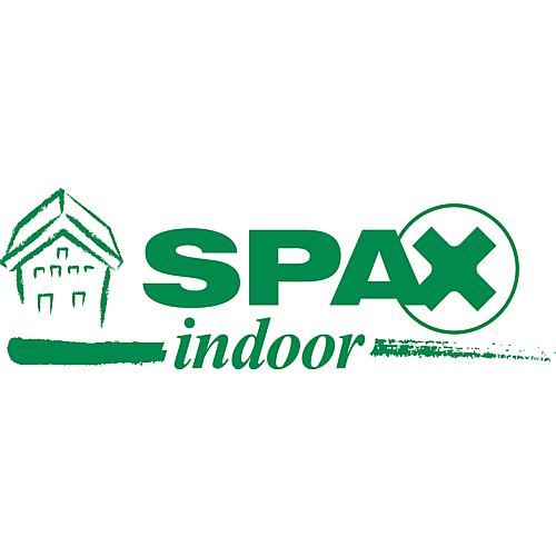 SPAX® vis pour panneaux MDF, ø filetage d1: 4,5 mm, ø tête : 8,0 mm, emballage standard Logo 2