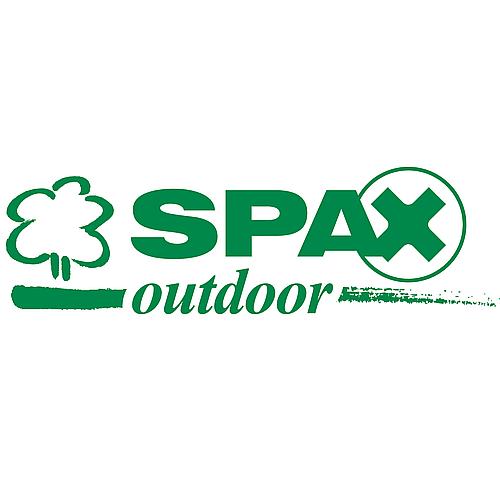 SPAX® tête cylindrique, ø fieltage d1: 8,0 mm, ø tête : 10,0 mm Logo 2