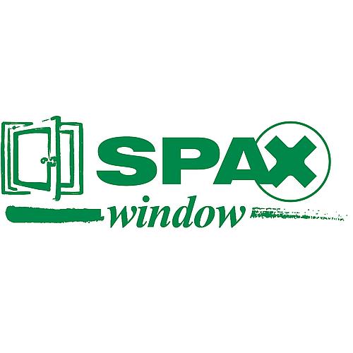 Vis à tête bombée SPAX®, filetage partiel acier inoxydable A2, tête bombée très petite, T-STAR plus, pointe CUT, revêtement de glissement Logo 2